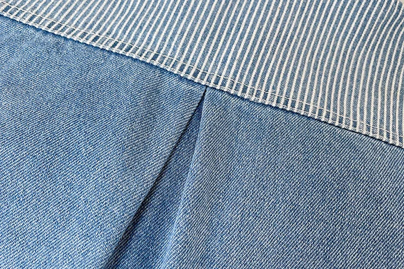 Boys' Denim Jacket | Fashionable Striped Jean Outerwear for Kids & Toddlers (9M-5Years)
