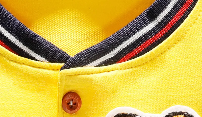 New Spring and Autumn Cotton Jacket for Toddlers: Stylish Cartoon Sportswear for Baby Girls and Boys (1-5 Years)