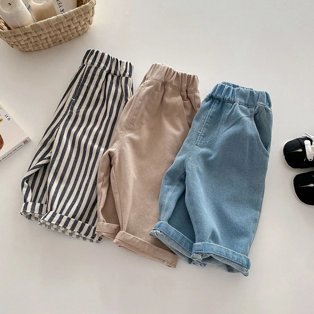 Kids Pants – Four Seasons Elastic Waist Casual Trousers for Boys and Girls (1-5 Years)