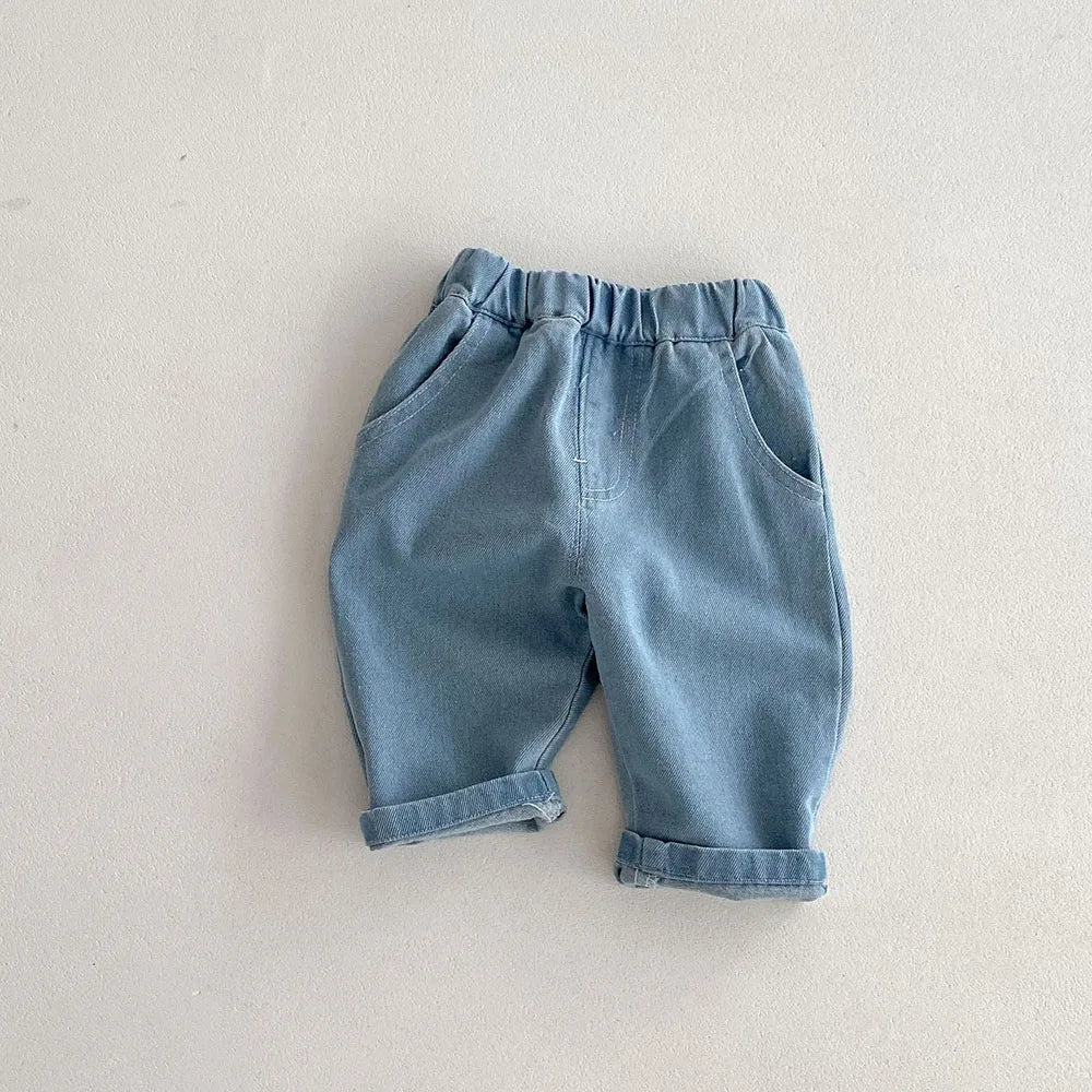 Kids Pants – Four Seasons Elastic Waist Casual Trousers for Boys and Girls (1-5 Years)