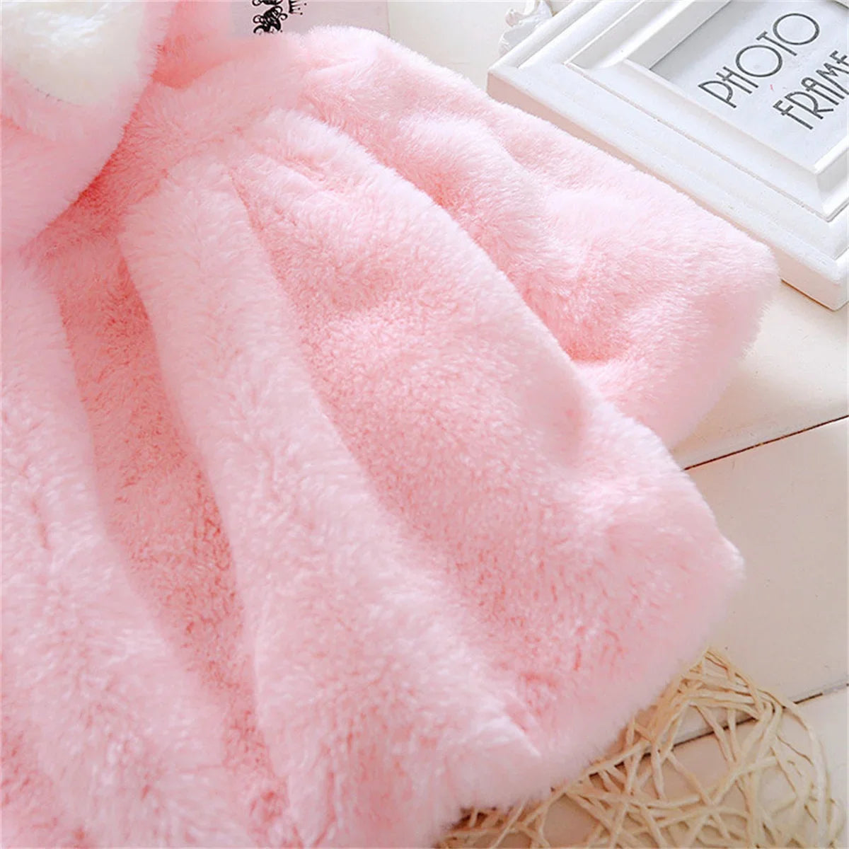 Children's Cape: New Autumn and Winter Wool Sweater Shawl for Baby Girls (6M-1Year)