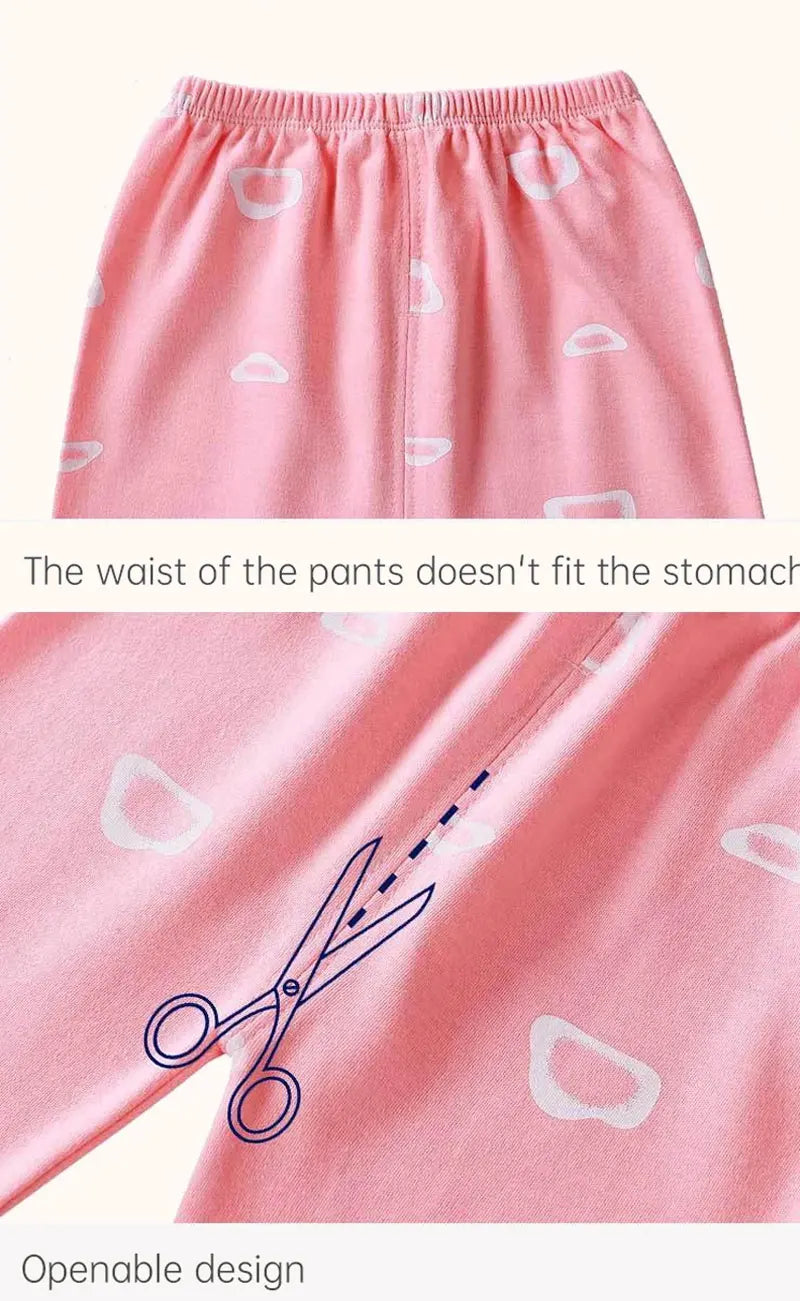 Kids 100% Cotton Pajamas Set – Boys & Girls Cotton Cartoon Outfit (9M-8Years)