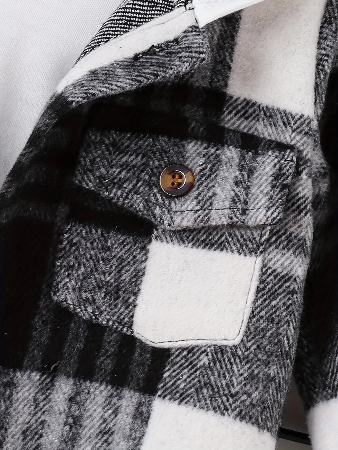 Autumn and Winter Plaid Jacket for Baby Boys: English-Style Hooded Coat with Pockets(6M-3 Years)