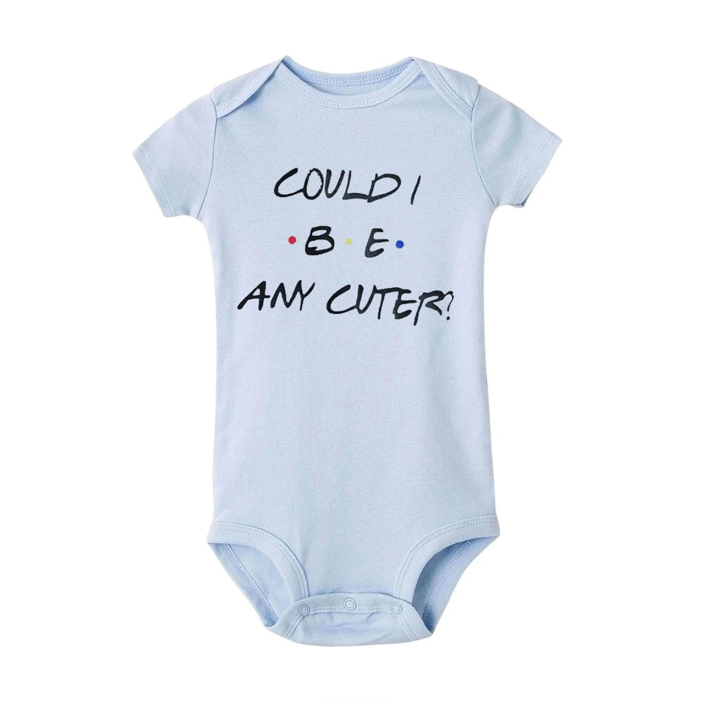 Newborn Baby Jumpsuit Girl Boy Clothes 'Mama Is My Best Friend Print'