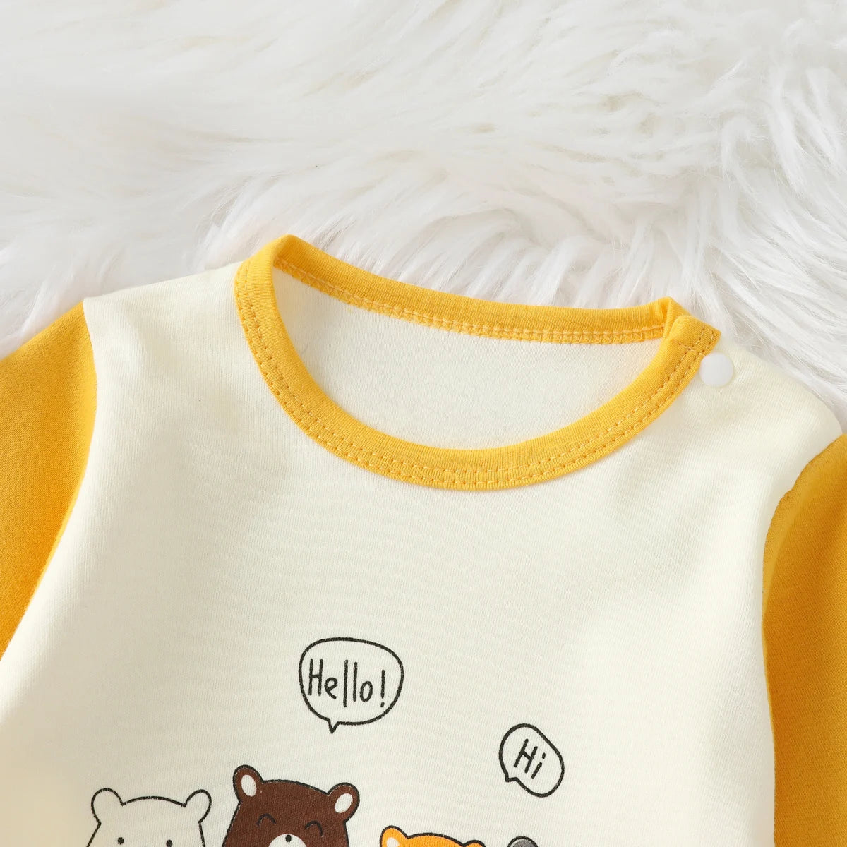 100% Cotton Baby Jumpsuit – Adorable Animal Print Newborn Crawling Suit (0-18 Months)