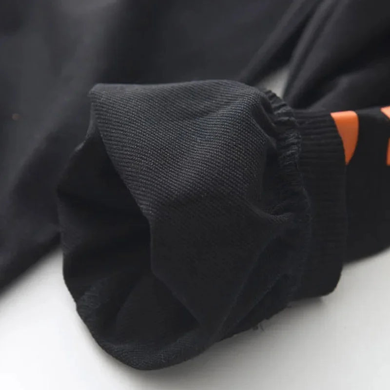 Boys' Cotton Sportswear Outfit Letter Print Sweatshirt & Pants (3-6Years)