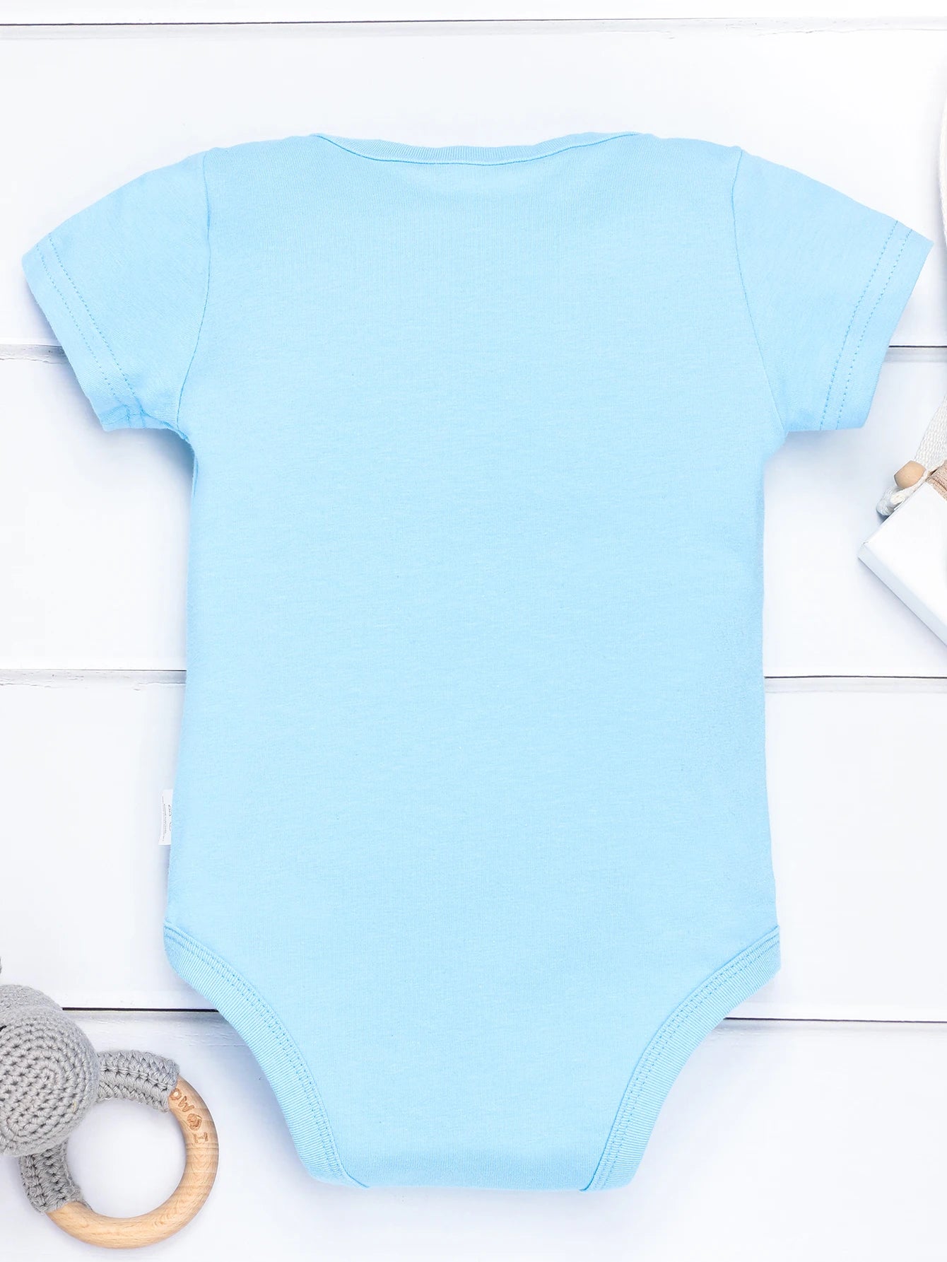 Newborn Baby Boys And Girls Casual Cute Onesie With "I'm Not Spoiled My Grandpa Just Love Me"