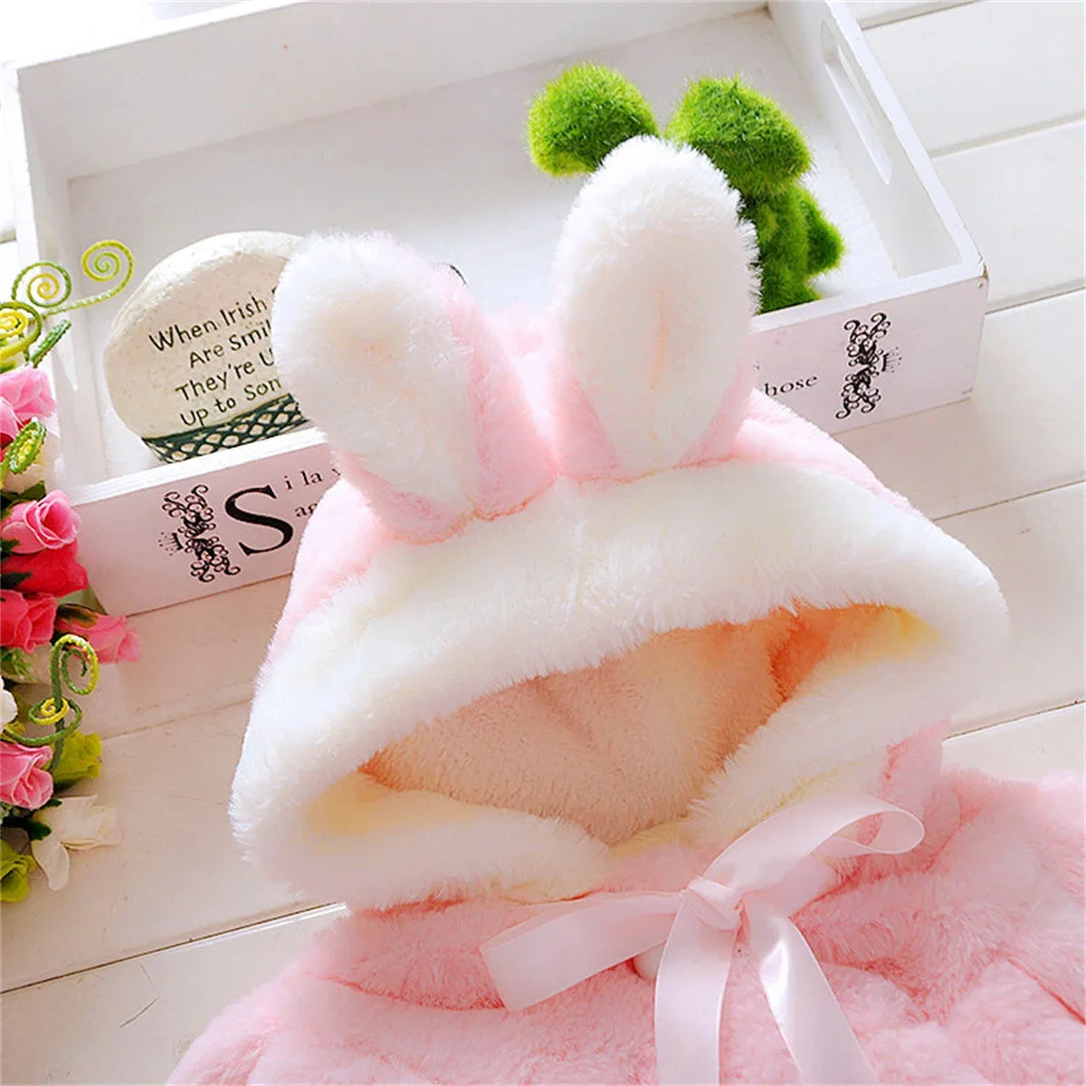 Children's Cape: New Autumn and Winter Wool Sweater Shawl for Baby Girls (6M-1Year)