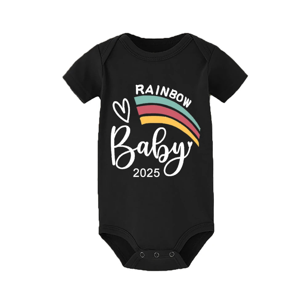 Coming Soon: 2025 Newborn Baby Rompers! Perfect for Summer, our adorable bodysuits for boys and girls are ideal for pregnancy reveals or toddler jumpsuits
