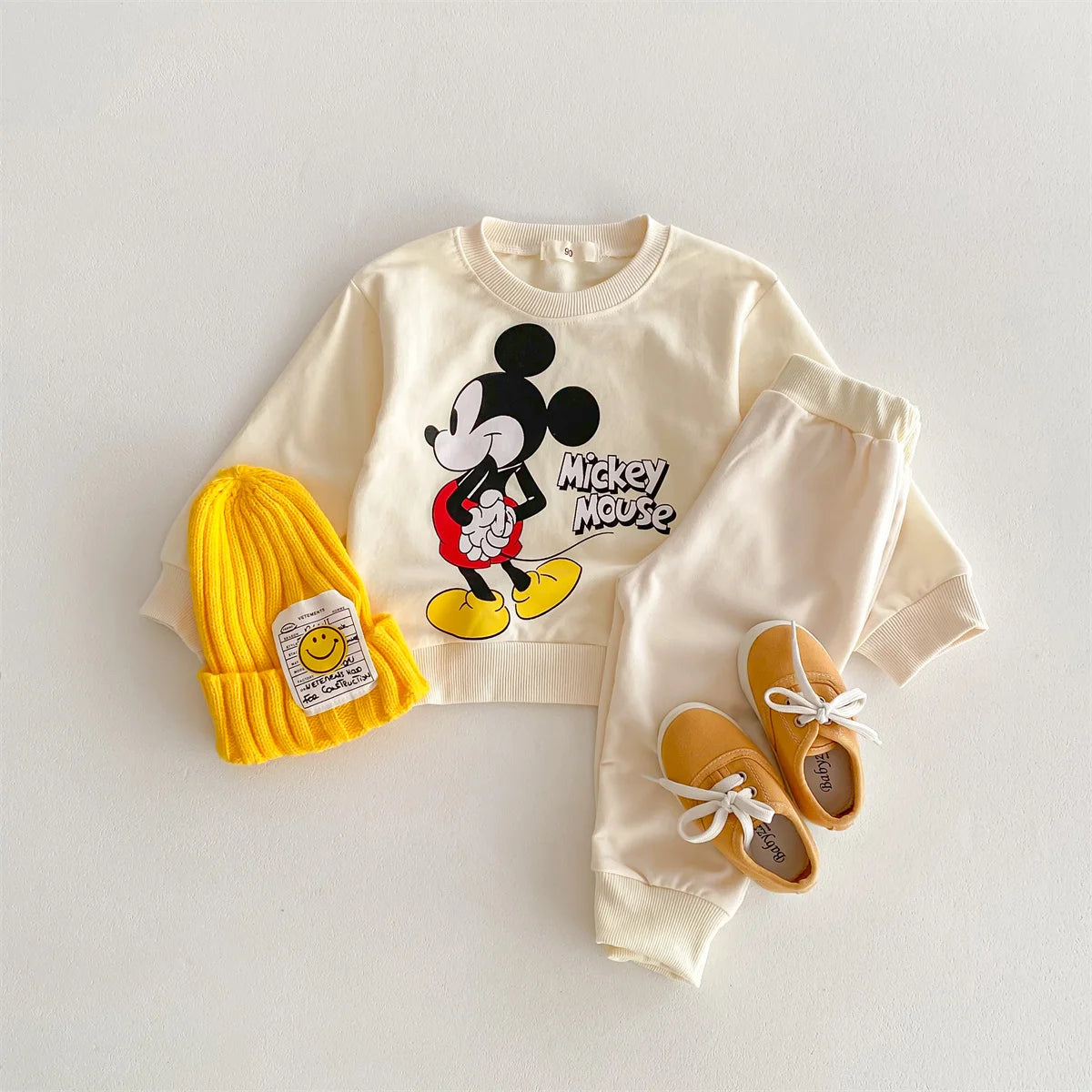 Mickey Mouse, Minnie & Lion King Printed Sweatshirt Sets – Baby Boys (6M-3Years)