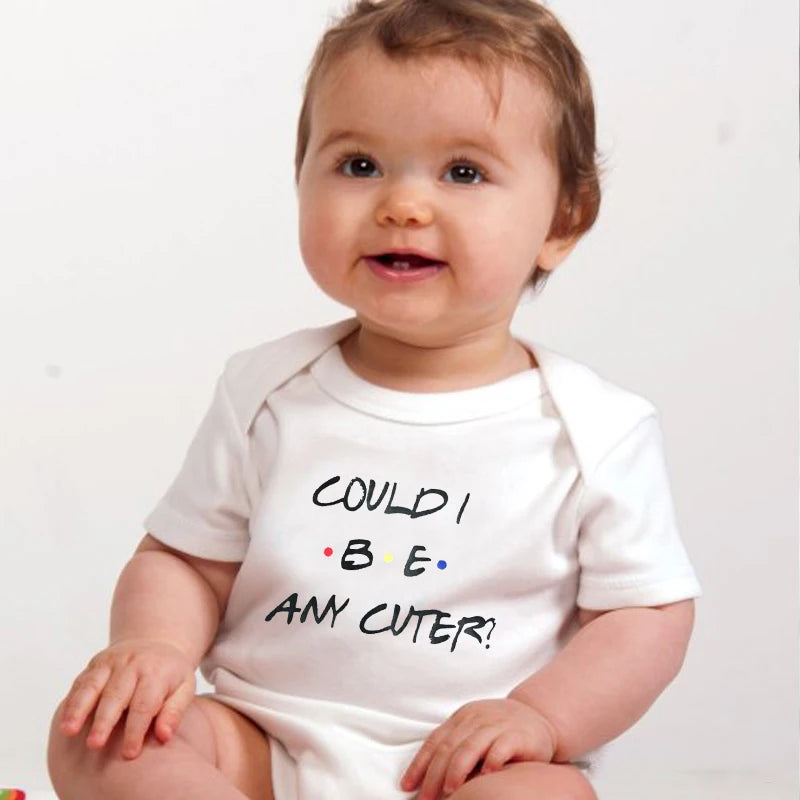 Newborn Baby Jumpsuit Girl Boy Clothes 'Mama Is My Best Friend Print'