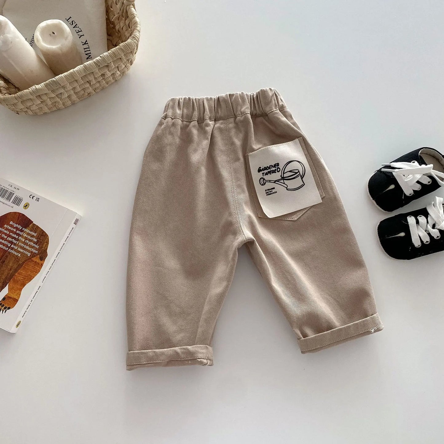 Kids Pants – Four Seasons Elastic Waist Casual Trousers for Boys and Girls (1-5 Years)