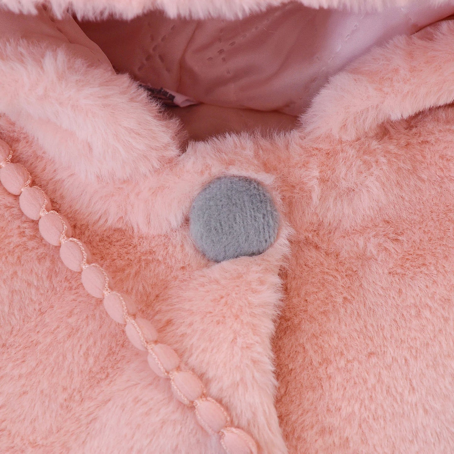 Winter Baby Girl Coat: Adorable Bow Design with Crossbody Bag Style (9M-3Years).