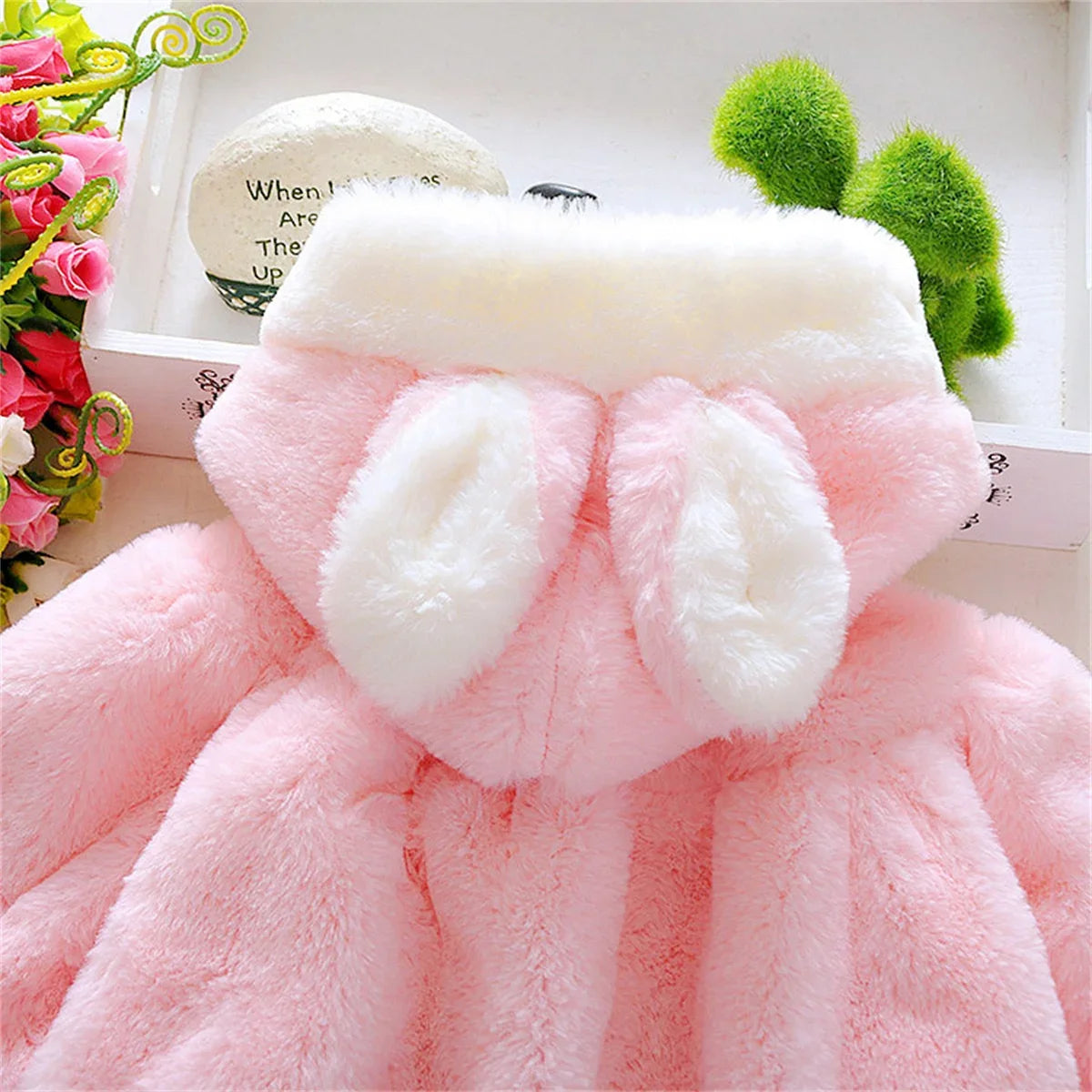 Children's Cape: New Autumn and Winter Wool Sweater Shawl for Baby Girls (6M-1Year)