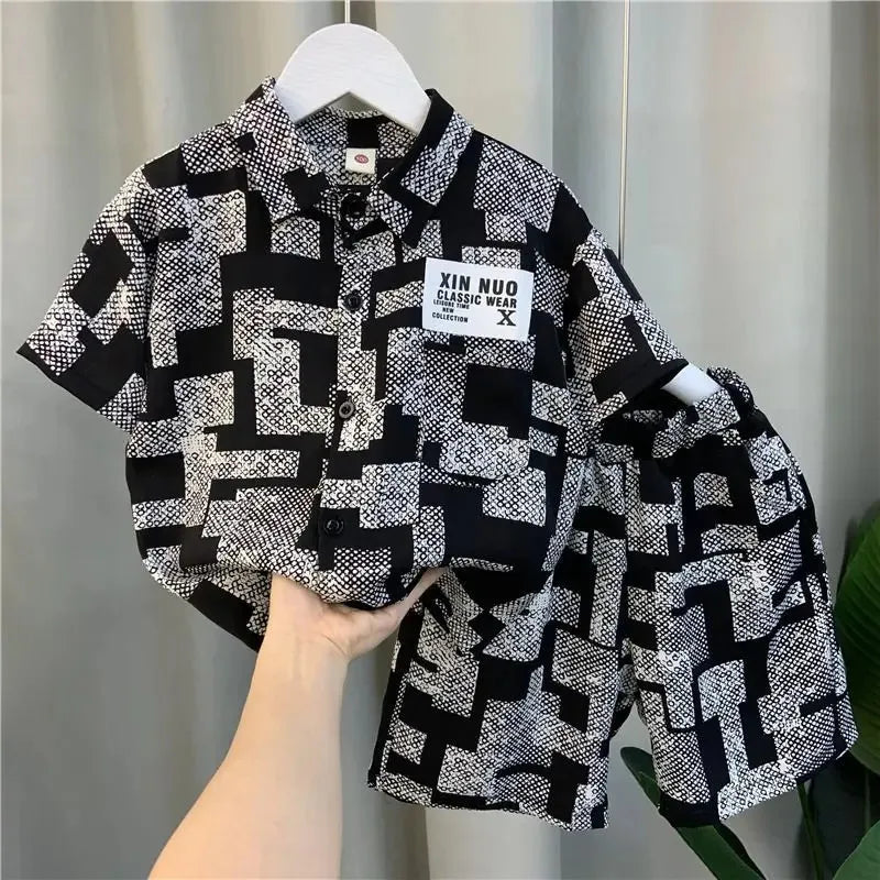 2-Piece Summer Clothing Set for Boys Top & Bottom Outfit (1-10Years)