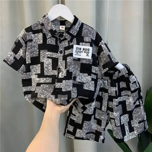 2-Piece Summer Clothing Set for Boys  Top & Bottom Outfit (1-10Years)