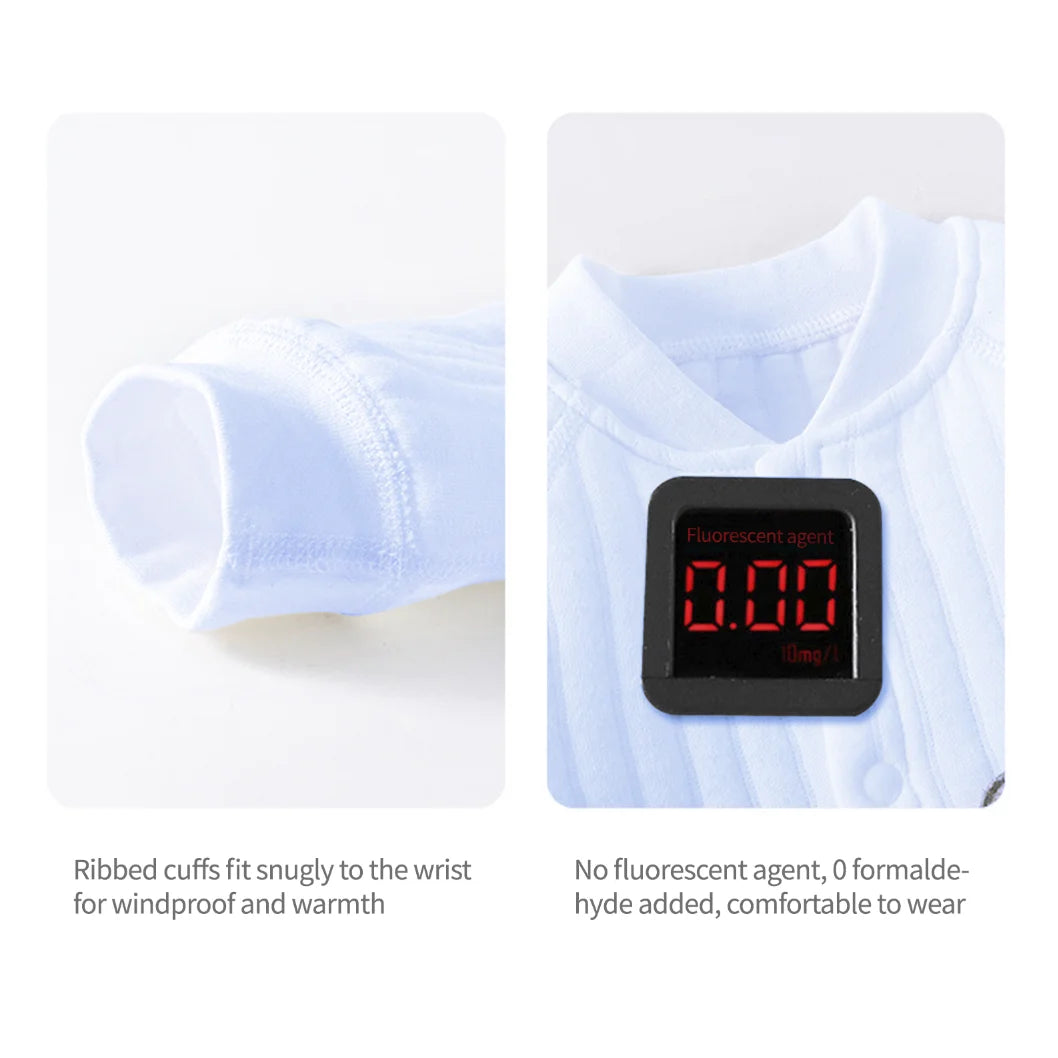 Newborn Winter Onesie Clothes Cotton Toddler  0-6M Thickened Spring and Autumn Clothing.