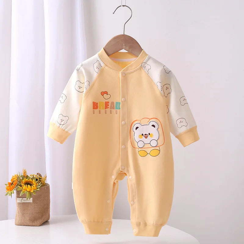 Newborn Infant Baby Romper Cotton Bear Bodysuit