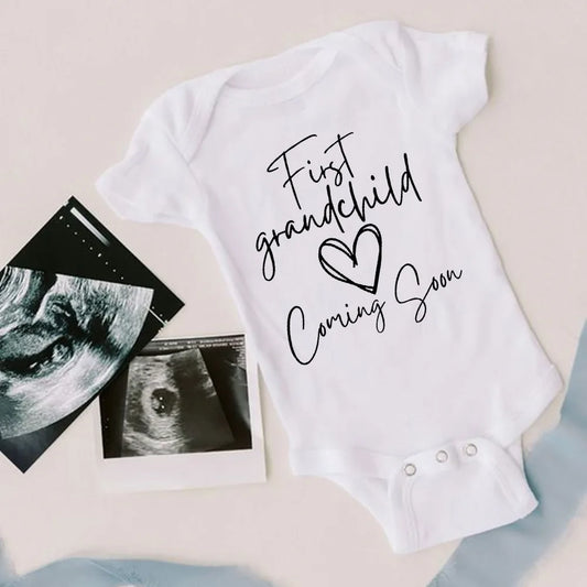 Coming Soon - First Grandchild Infant Romper
